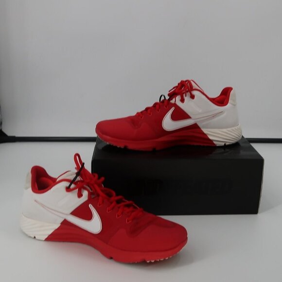 Nike Other - Nike Alpha Hurricane Elite 2 Sneaker Red White Men's 13